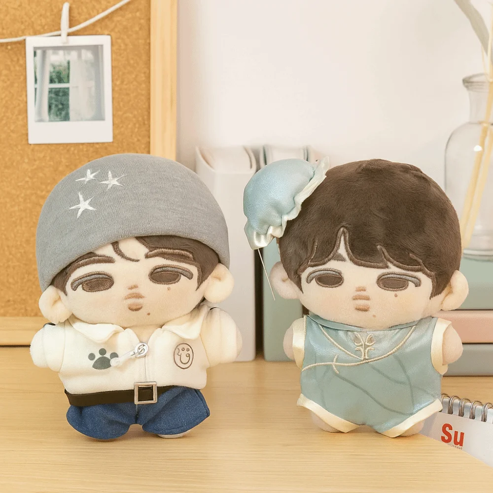 Cartoon Design 10cm Dress Miniature Clothes DIY Idol Cotton Outfit Soft Cotton Cute Replacement Clothing Collecting