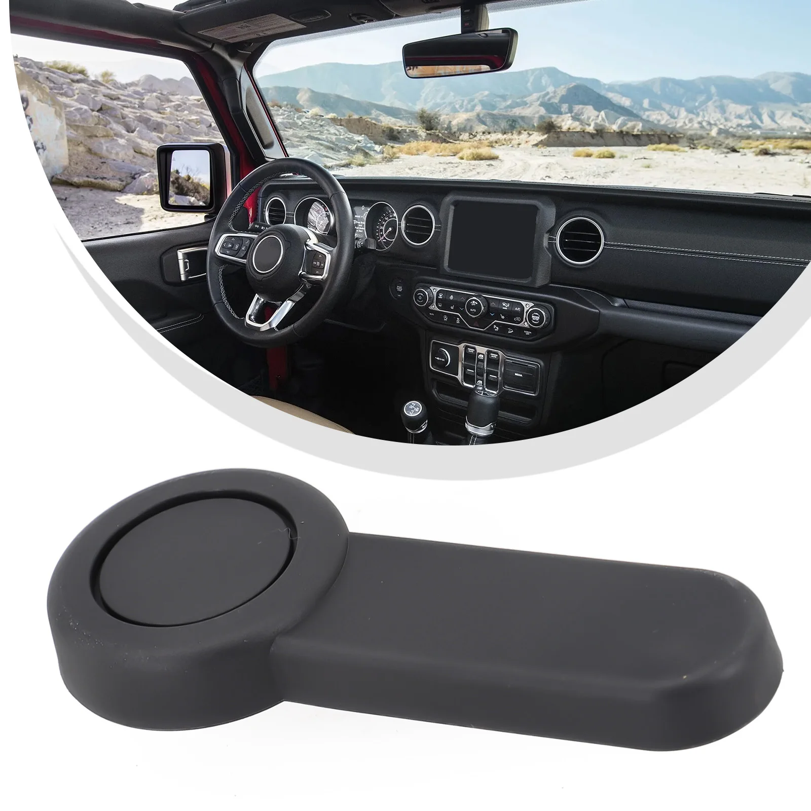 CAR FRONT LH SEATS RECLINE HANDLE REPLACEMENT FOR JEEP FOR WRANGLER 11-17 1FL44DX9AB RECLINE HANDLE