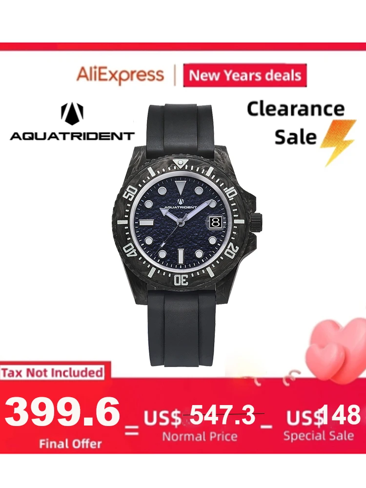2024 New Carbon fibre 40MM quality dive men's luxury leisure watch SW200 automatic mechanical 3ATMsapphire Clock Gift for Men
