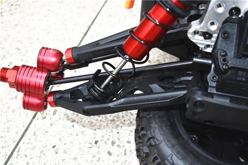 2 pezzi albero di trasmissione anteriore posteriore in metallo CVD albero di trasmissione per ARRMA 1/5 KRATON OUTCAST EXB 8S RC parti di aggiornamento per auto  26