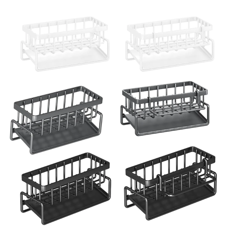 

Kitchen Sink Sponge Multilayers Dish Cloth Storage Rack Kitcenwares D08D