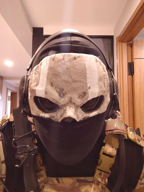 3D file Ghost mask for cosplay Ghost Call of Duty: Modern Warfare