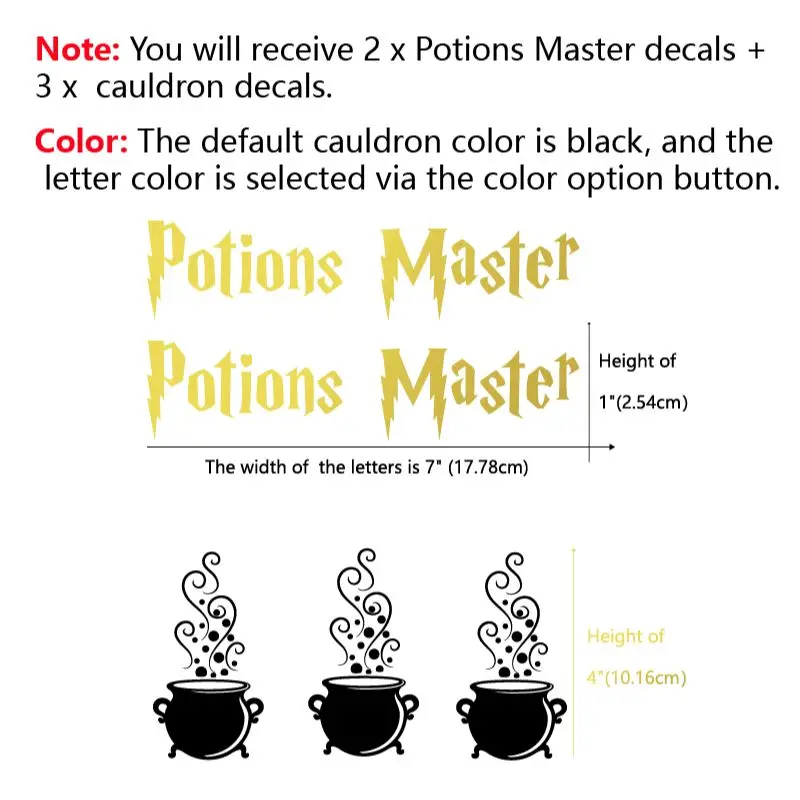 Potions Master Themed Vinyl Decal for Kitchenaid Mixers and More! – AZ  Vinyl Works