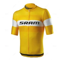 Sram-Bike Cycling Jersey for Men, Short Sleeve Clothing, MTB Bicycle Shirt, Outdoor Cycling, Racing Sport, Summer, 2025 1