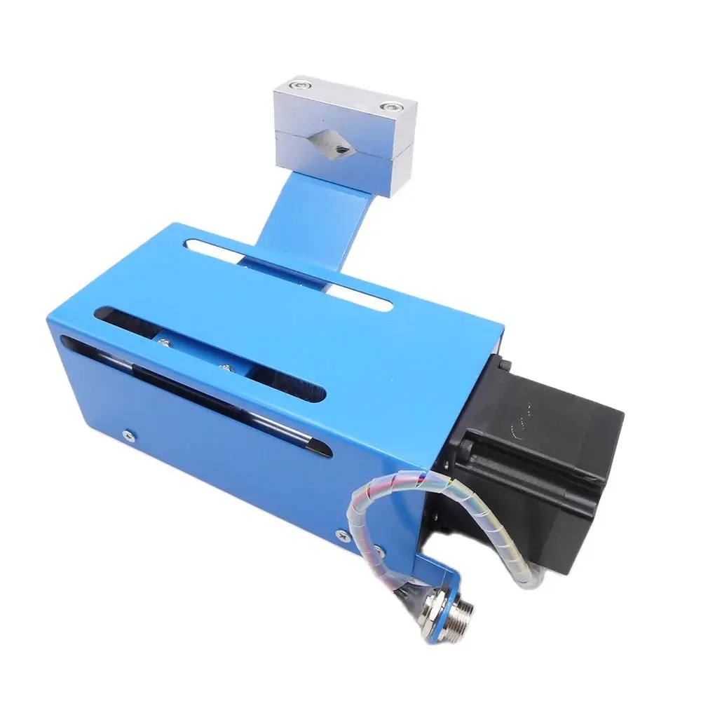 220V Automatic Welding Oscillator Weaver PLC Controlled Motorized Mechanism Linear Type Welding Positioner Turntable 4