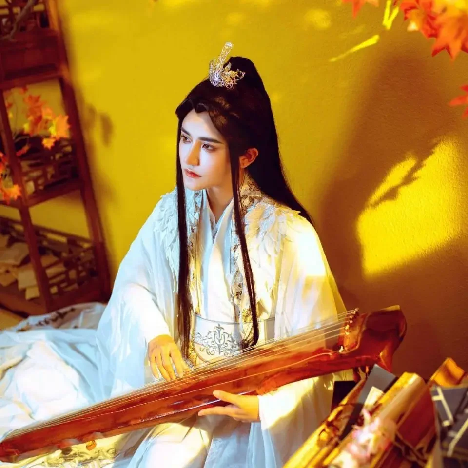 

Chinese TV Series 2Ha Immortality Cosplay Costume Chuwanning White Cos Dress Ancient Hanfu Full Set