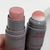 Double head Sponge Monochrome Powder Blusher Lip Cheek Dual-use Durable Matte Natural Rouge Natur Powder Blusher Stick Cosmetics 4