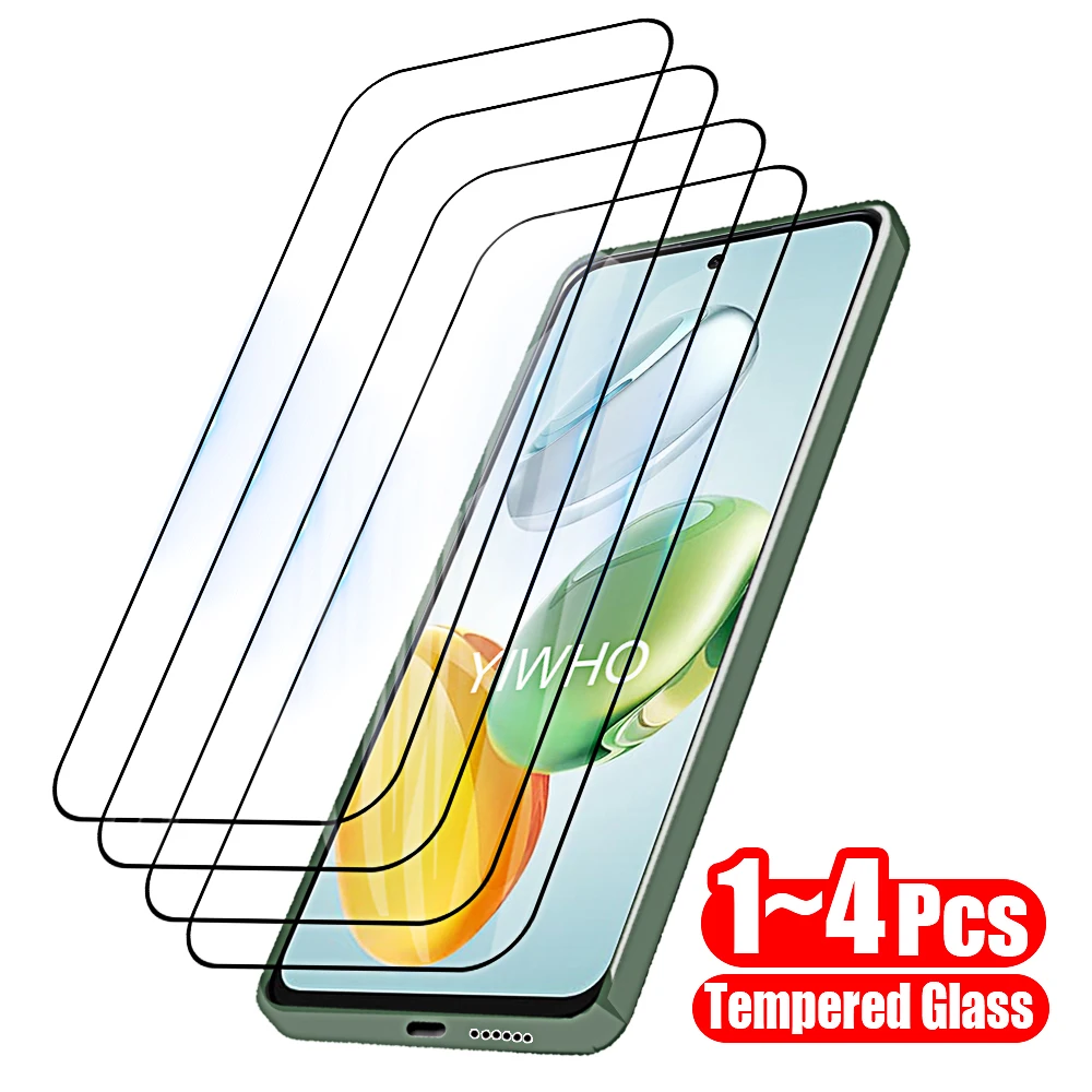 Premium Tempered Glass Screen Protector - 1-4 Pack