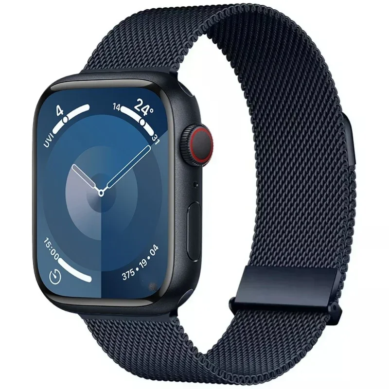 Sleek Magnetic Metal Strap for Apple Watch - Premium Wristband Replacement