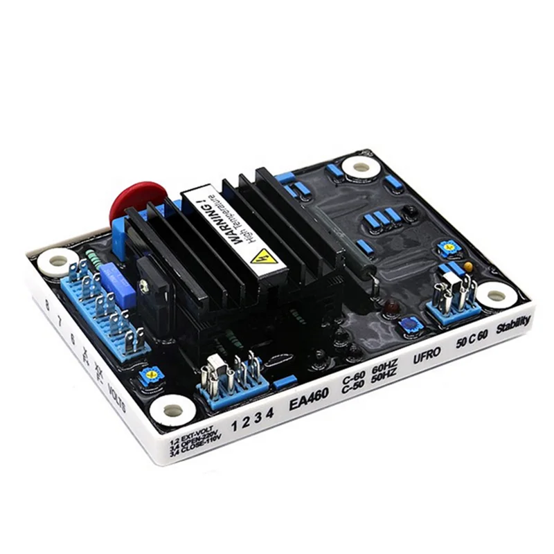 

Brushless Alternator Electronic Set Automatic Voltage Regulator Stabilizer AVR EA460 for Diesel Generator Spare Parts