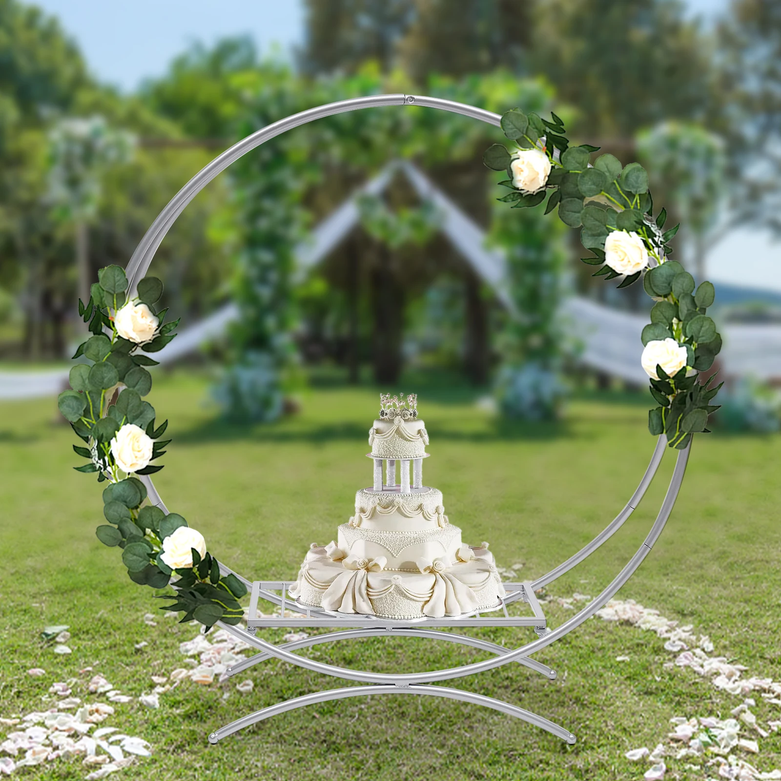 Wedding Background Arch Frame Iron Flower Balloon Stand Backdrop Venue Decoration Party Application Beautiful Arch furniture frame