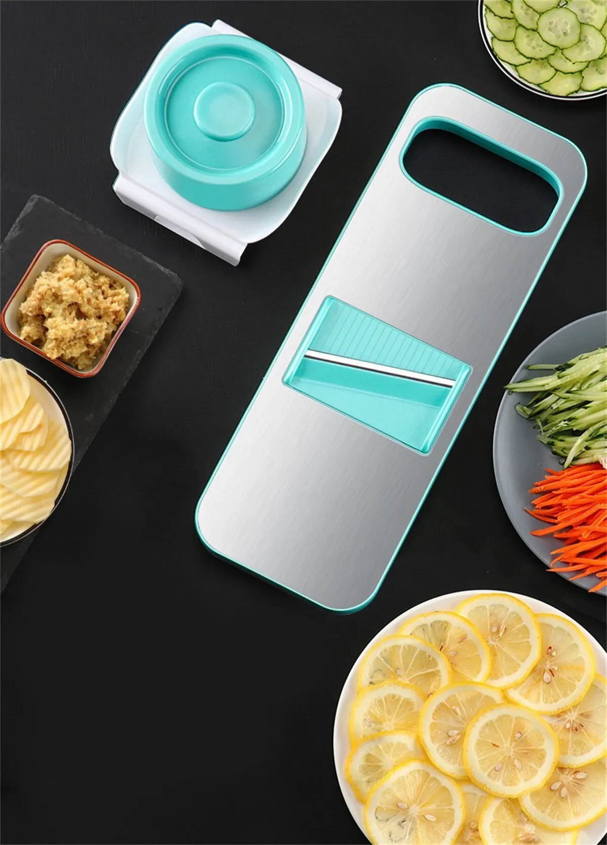 Multi-functional Vegetable Slicer Adjustable Food Slicer Multi-blade Detachable Potato and Vegetable vegetable slicer potato slicer food slicer