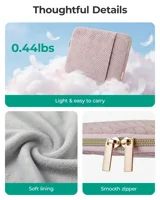BAGSMART Housse pour ordinateur portable 13-13,3 pouces, housse portable pour ordinateur portable, étui de protection compatible avec poche 5