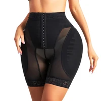 Femmes Shapewear taille haute Shorts bout à bout hanche Pad Shorts rehausseur de hanche corps Shaper Shorts taille formateur ventre contrôle culotte 3