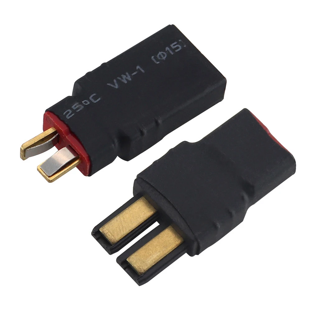 S96eed9acb2ab4ed985d28fabc58f9796Q.jpg Adaptateur prise T vers Trx mâle femelle, connecteurs pour Traxxas Trx4 Trx4m Trx6 Summit e-revo x-maxx Rc Lipo, pièces de contrôle de batterie, bricolage
