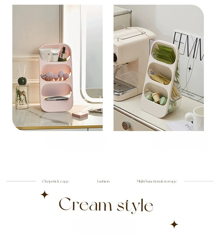 Large Capacity Makeup Storage Box For Cosmetic Tools Organizer Fits Vanity Desk Office Table_voghion.com