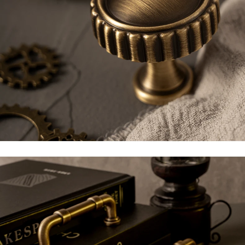 brass wardrobe handle pipe pull furniture hardware