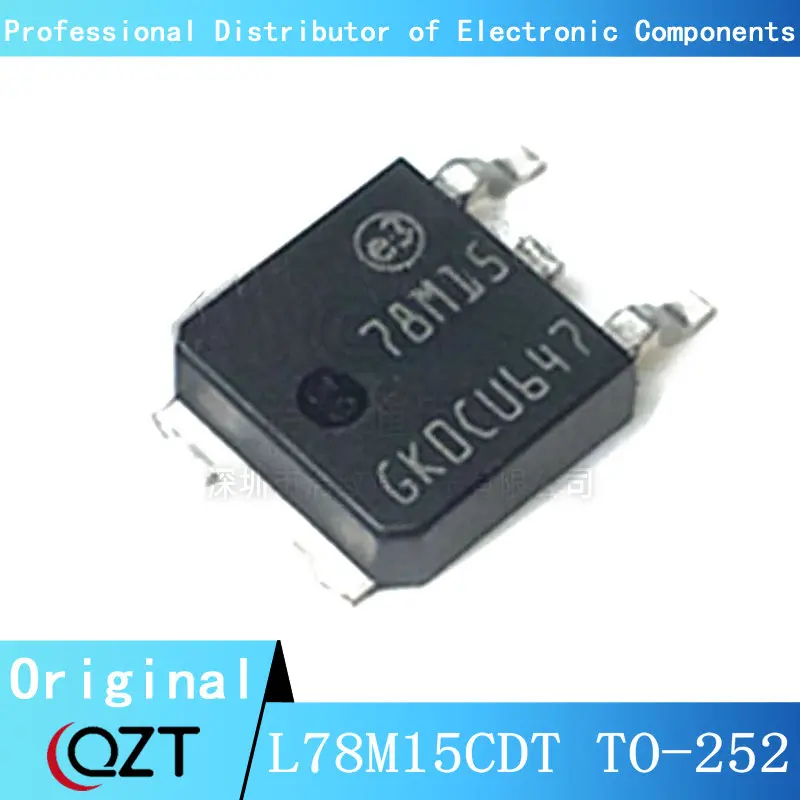 20pcs lot l78m15cdt l78m15 78m15 to 252 three terminal voltage regulator transistor new original 10pcs/lot L78M15CDT TO252 L78M15 78M15 0.5A 15V TO-252 chip New spot