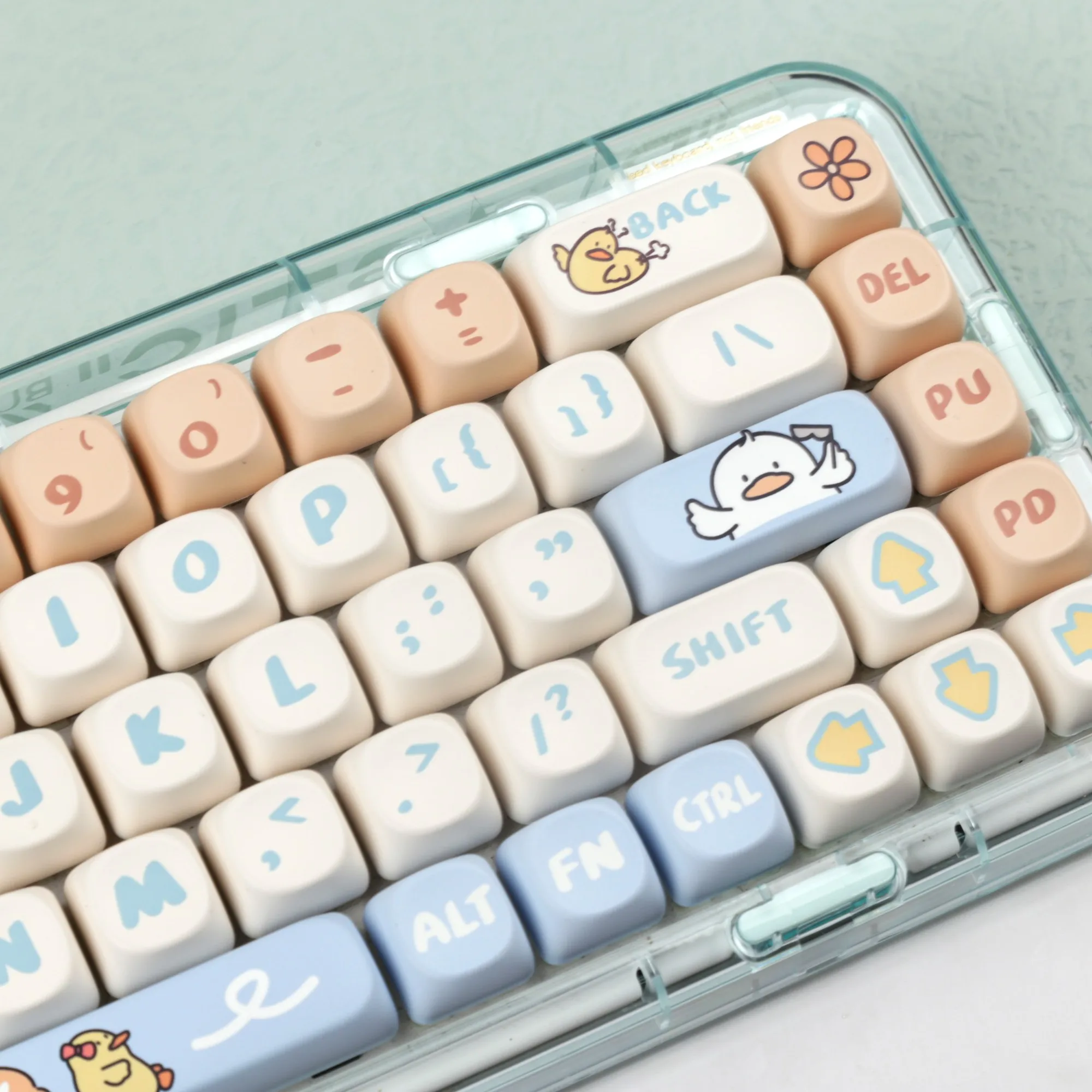 Bonito Anime Keycaps para Teclado Mecânico Cherry mx Switch Kkkt Pbt Perfil Moa 138 Chaves Custom Faça Você Mesmo Sublimação Dye - Imagem 4