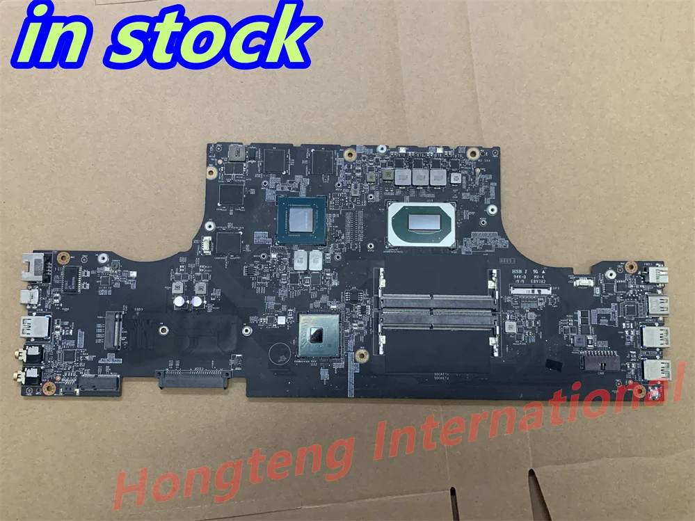 

Original MS-17F21 Ver 1.0 Motherboard For MSI GF75 Thin 9SC with i7-9750h and GTX1650M 100% TESED OK