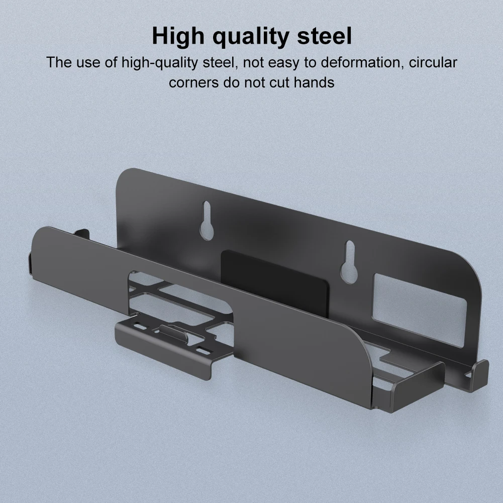 For Nintendo Switch 2 Game Console Wall Mount Holder Bracket Metal Wall Mounted Host Stand Controller Hook Storage Rack Hanger
