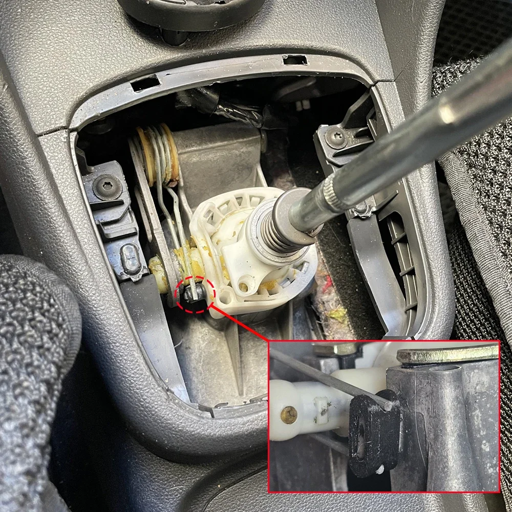 Upgrade Bushing Fix Gear Shift Bearing Shell Shifter GearBox Lever Rod Spring Kit for Seat Cordoba 6L2 2002-2008 Accessories Car