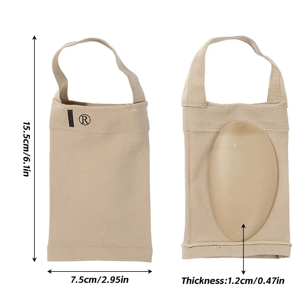 Silicone Arch Support Insoles for Woman Men Flat Foot Corrector Plantar Fasciitis Pain Relief Sleeve Socks Orthotic Insoles