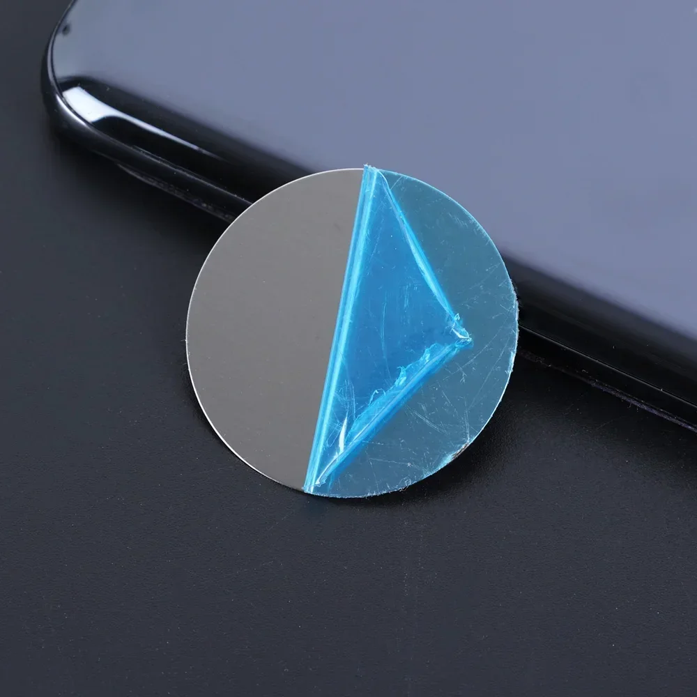 Magnetic Metal Plate Stickers for Car Phone Holder – Universal Mount Solution (1/20Pcs)