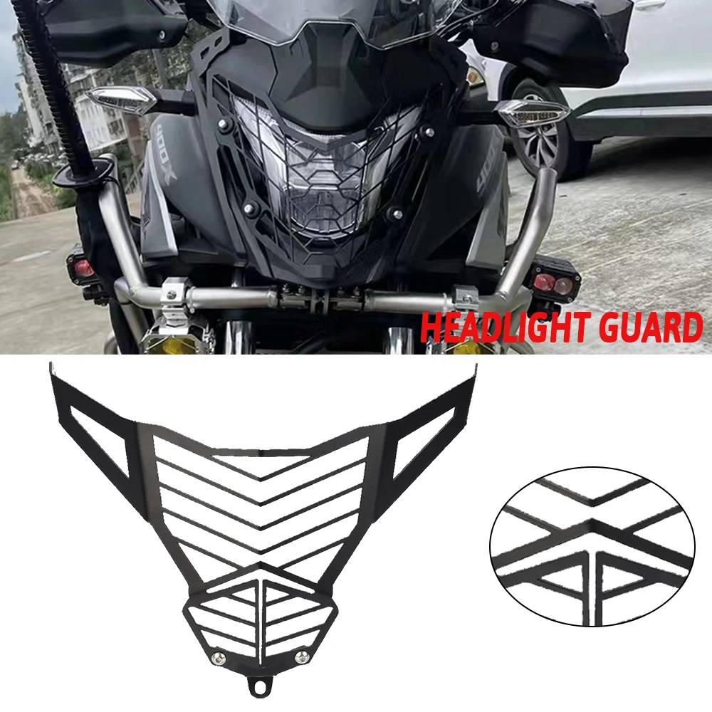 

For Honda CRF250L CRF300L CRF250 L CRF/250L 300L 2021 2022 2023 Moto Accessories Headlight Grille Guard Headlamp Grill Cover