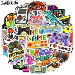 Vintage Video Game Waterproof Sticker Pack - 10/30/50 pcs for Laptops, Skateboards, Bikes, Cars, Fridges, and Guitars (Random 10 pieces)