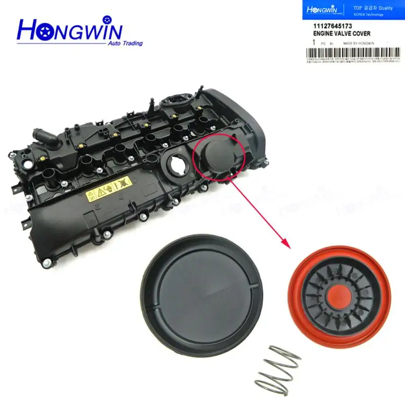 Engine PCV Valve Cover Repair Kit Membrane Valve Cover Diaphragm Repair Kit for BMW B58 11127645173 3 4 5 7 Series X3 X4 F20 F21 F22 F23 F30 F31 F34 F32 F33 F36