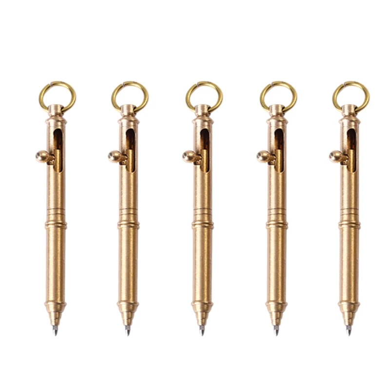 Ballpoint Pen Gun Shape Bolt Action Pen Guns Gun Shaped Ball Pen Brass Stationery