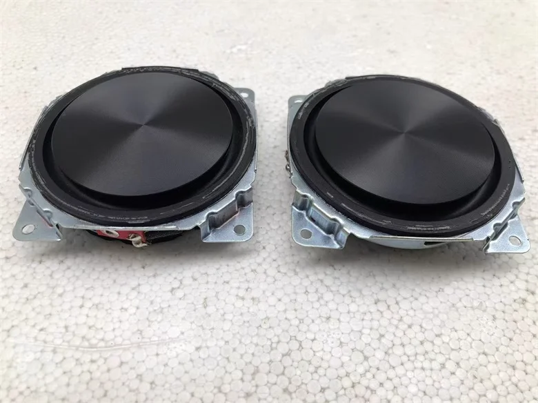 GHXAMP For Harman Kardon High Quality 3 inch Ultra Thin Bass Horn High end CD Pattern Brushed Diaphragm Bluetooth DIY 77mm