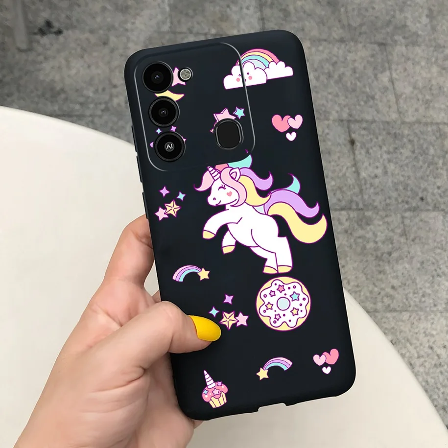 Romantic Couple Heart Silicone Phone Case - Artistic Soft TPU Cover