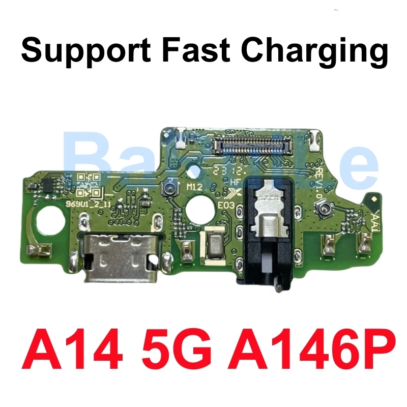 1pcs Charging Port Flex For Samsung A12 A13 A14 A23 A50 A70 A51 A71 A52 A72 A53 A73 A02S USB Dock Connector Fast Charger Board