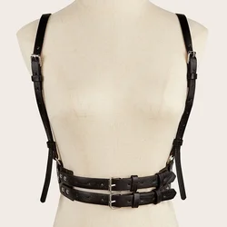 Punk Style Strap Belt Female European and American Street with Dress JK Shirt Suspender Girdle Decoration Tide Belt for Men