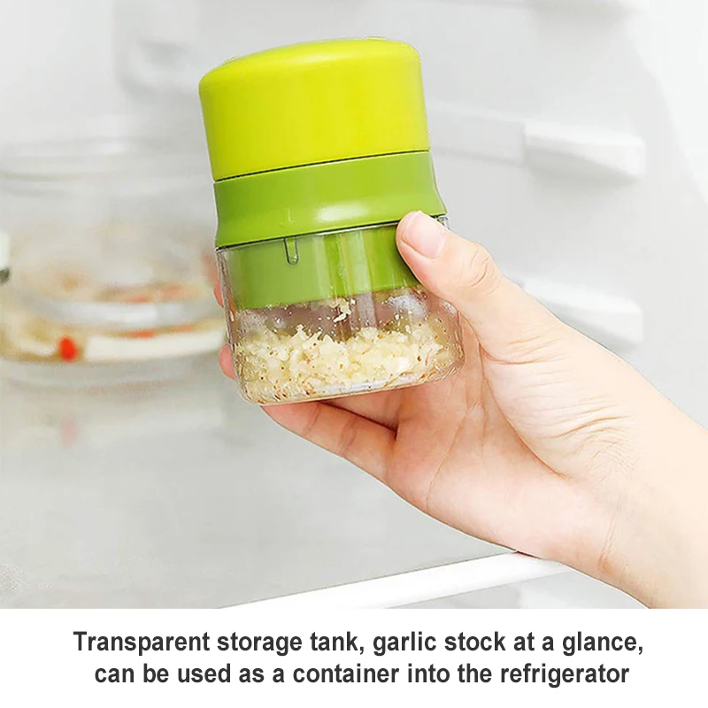 Kitchen Multifunctional Garlic Crusher Manual Garlic Press Roll Crusher Chopper Home Appliance Kitchen Gadgets Accessories