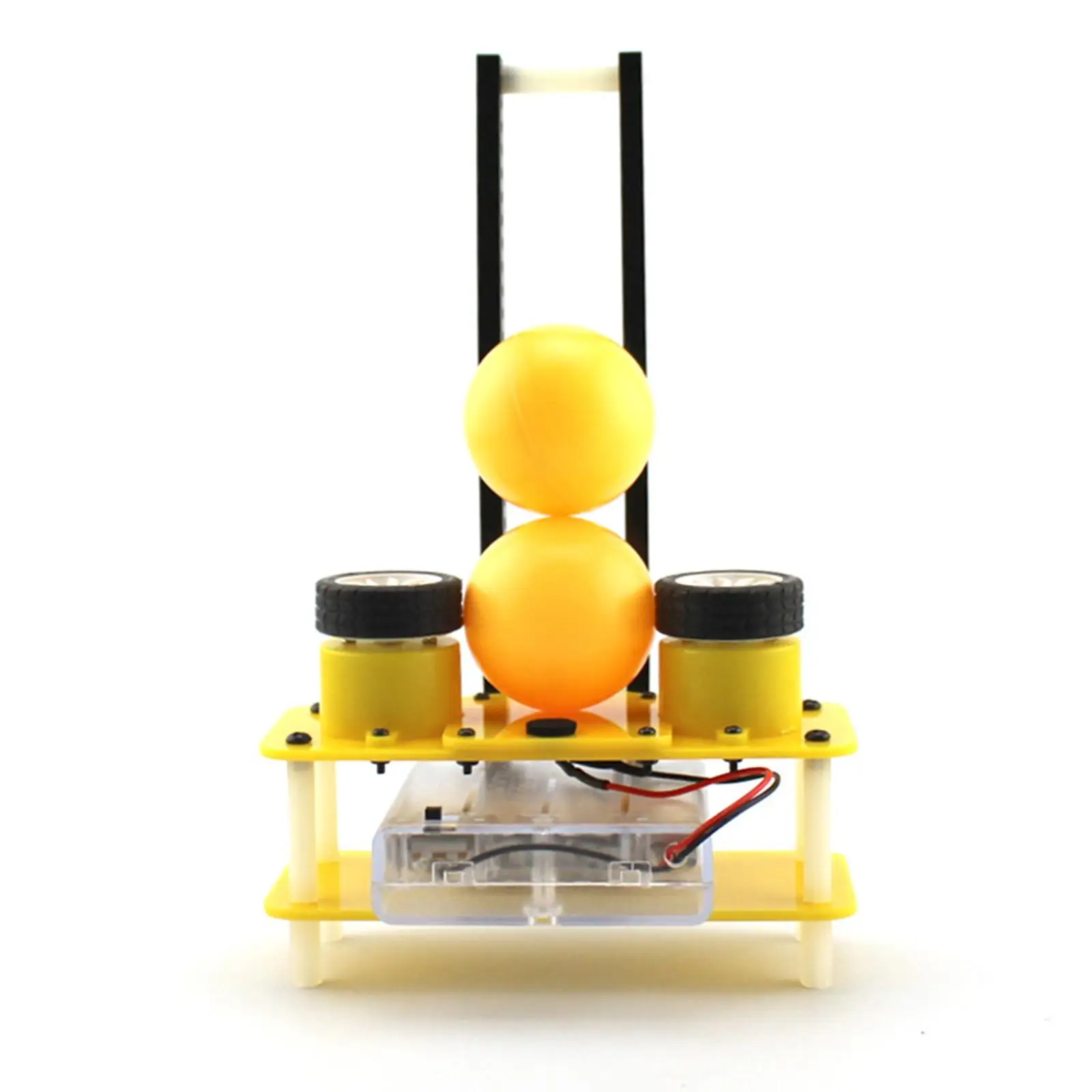 

Electric Ball Pitching Machine Toy DIY Accessory Developmental Toys Ball Pitching Machine Toy for Classroom Display Age 4+