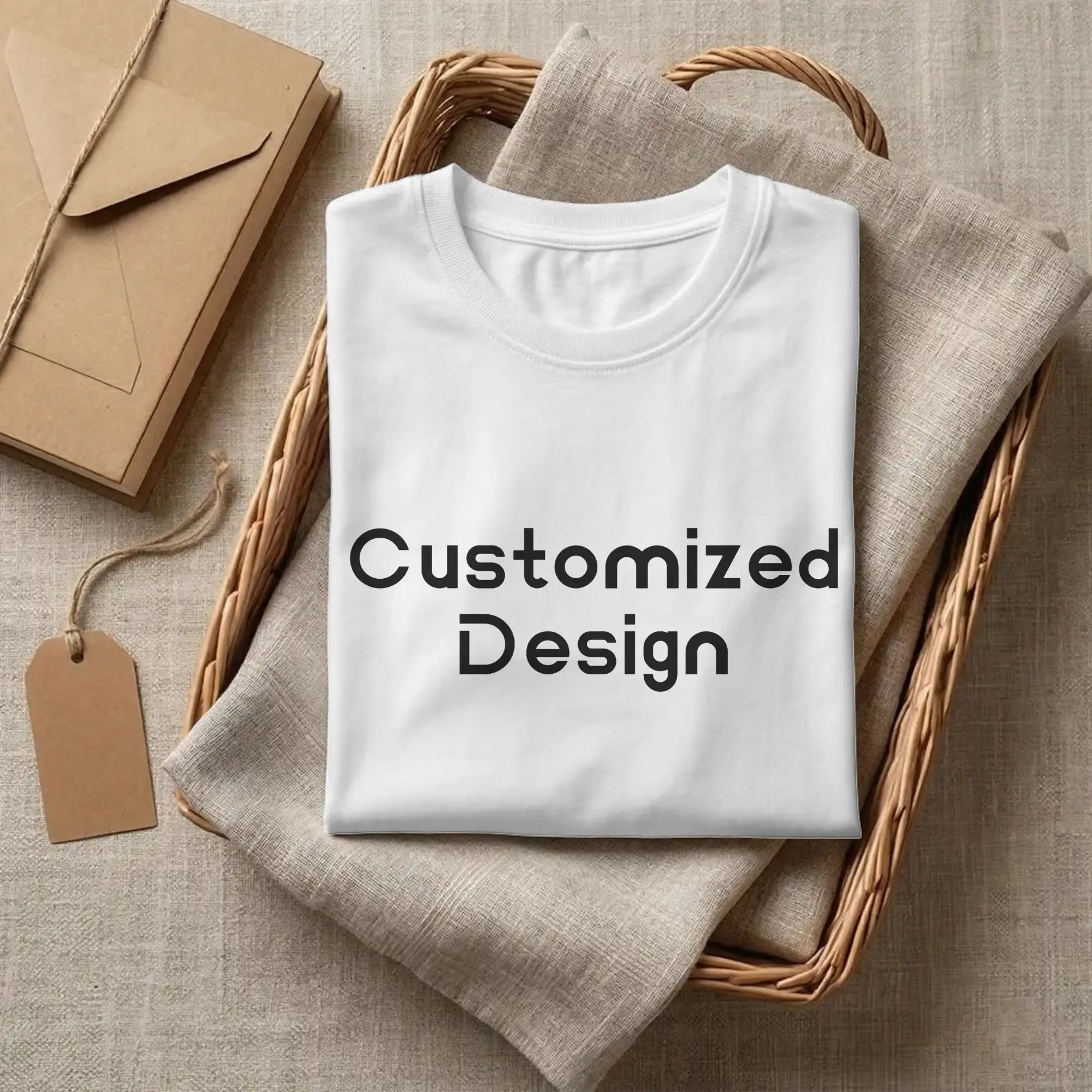 Men's Customized Novelty Cotton T-Shirts - Unique Design, Short Sleeve, O-Neck