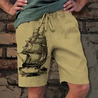 Fun animal dinosaur beach shorts, men's 3D printed surfboard shorts, summer swimsuit, swimming pants, cool ice shorts 2