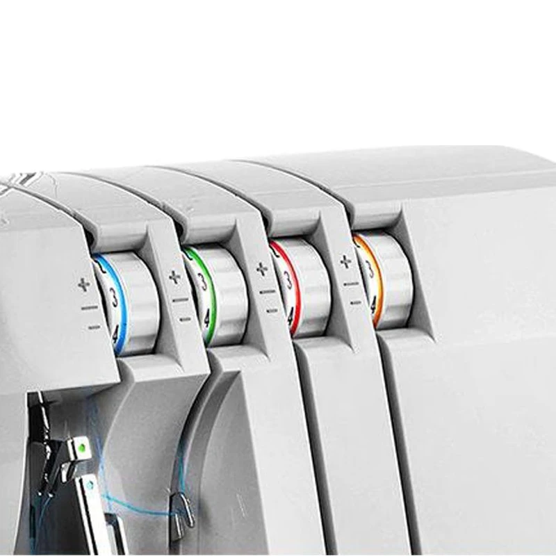 14HD854 Household Overlock Sewing Machine 2/3/4 Thread Overlock Sewing Machine 220V with Secret Seaming