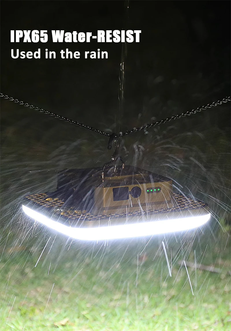2900 Lumens Camping Lantern LED Camping Light Portable 5 Color Modes Lamp 18000mAh Rechargeable camping lamp camping lights