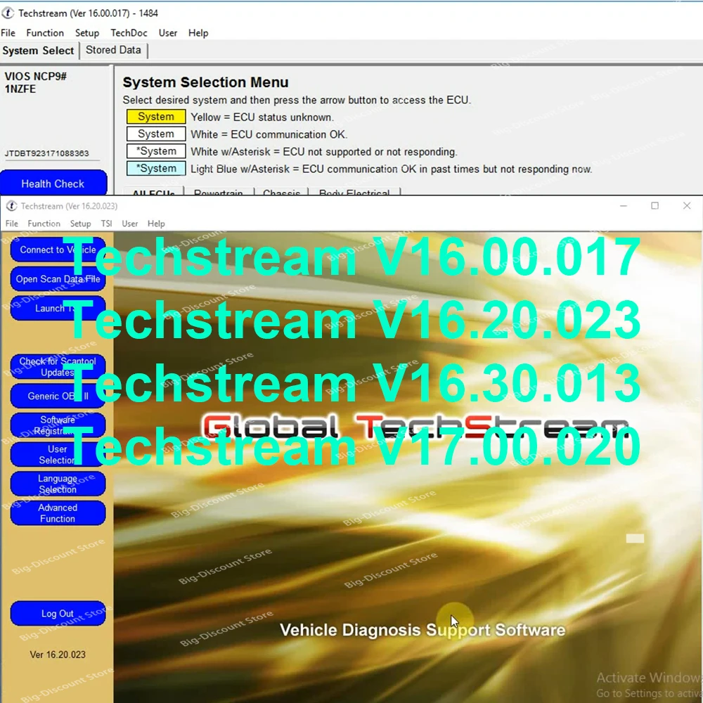 

Сканер Techstream 16.20.023 Для OTC, мини VCI Инструменты для ремонта автомобилей, диагностическое оборудование для программа диагностики, программное обеспечение для ремонта автомобилей