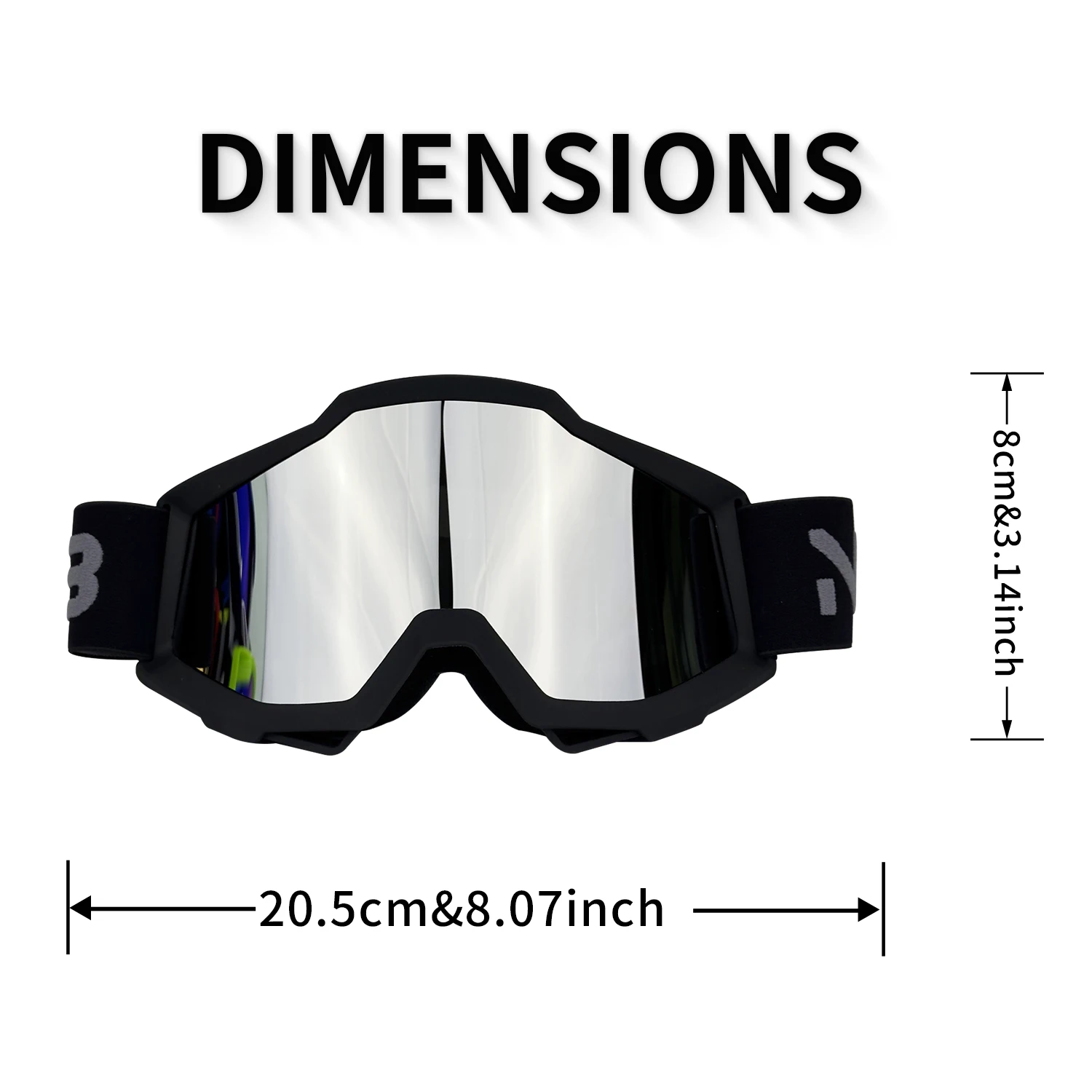 Motocross Goggles UV400 Motorcycle Glasses MX Cycling Sunglasses Adult Riding Glasses ATV Children Helmet Goggles 2
