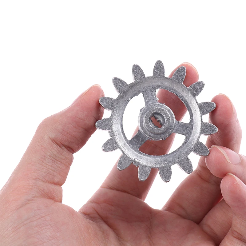 Useful Durable Gear Heat Resistant Accessories Barbecue Frame Gear DIY Parts Automatic Revolving Mini Hardware Wheel Aluminum Barbecue Frame Gear