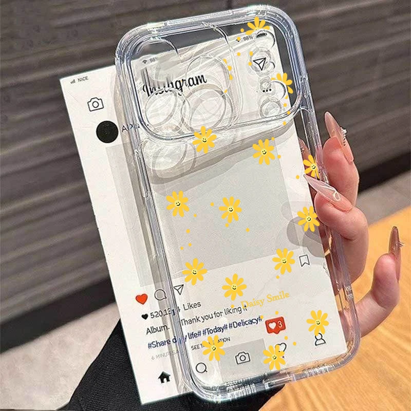 Elegant Daisy Flowers Phone Case