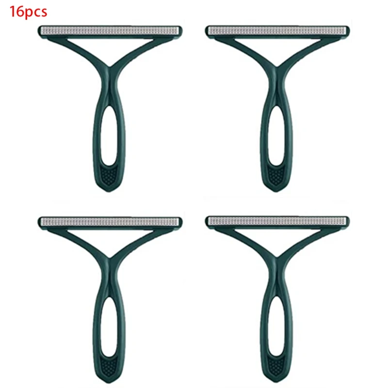 

16 Piece Portable Hair Remover Dark Blue For Sweaters Woven Coats, Carpets, Knitted Fabrics, Animal Hair