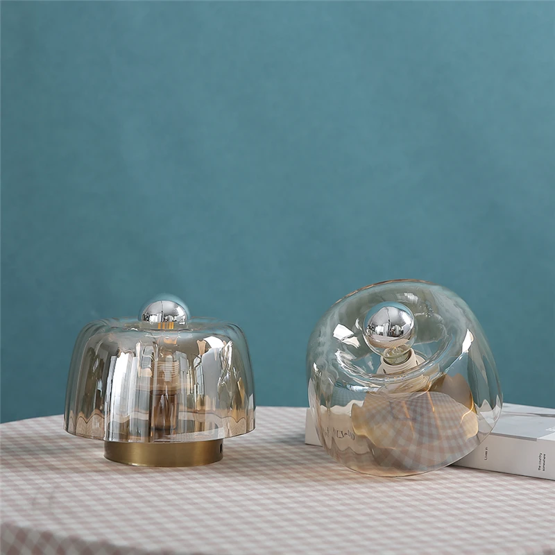 LED باوهاوس الزجاج الجدار مصباح الشمال الرجعية شخص...