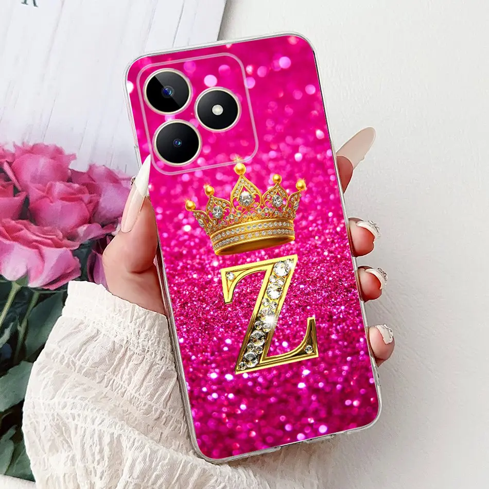 Fashionable Soft Silicone TPU Phone Case - Stylish Letter Design