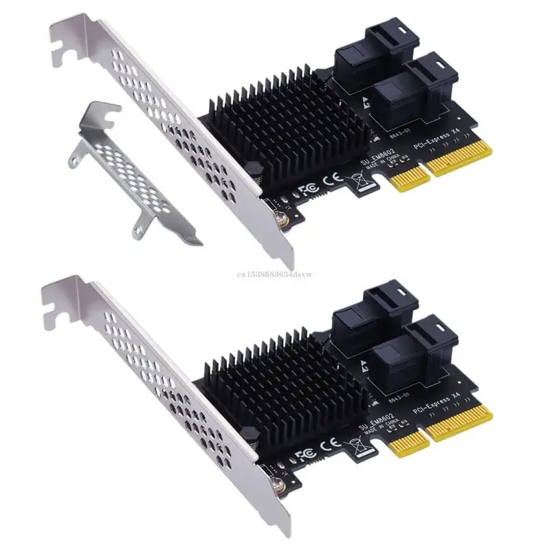 

Переходная карта PCI-E — U.2 Адаптер расширения Pcie — Dual SFF-8643 для твердотельного накопителя NVME